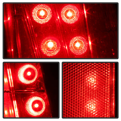 SPYDER xTune 07-14 Cadillac Escalade (excl. Premium Models) OEM Tail Lights - Set (ALT-JH-CAESC07-OE-RC) 9050879