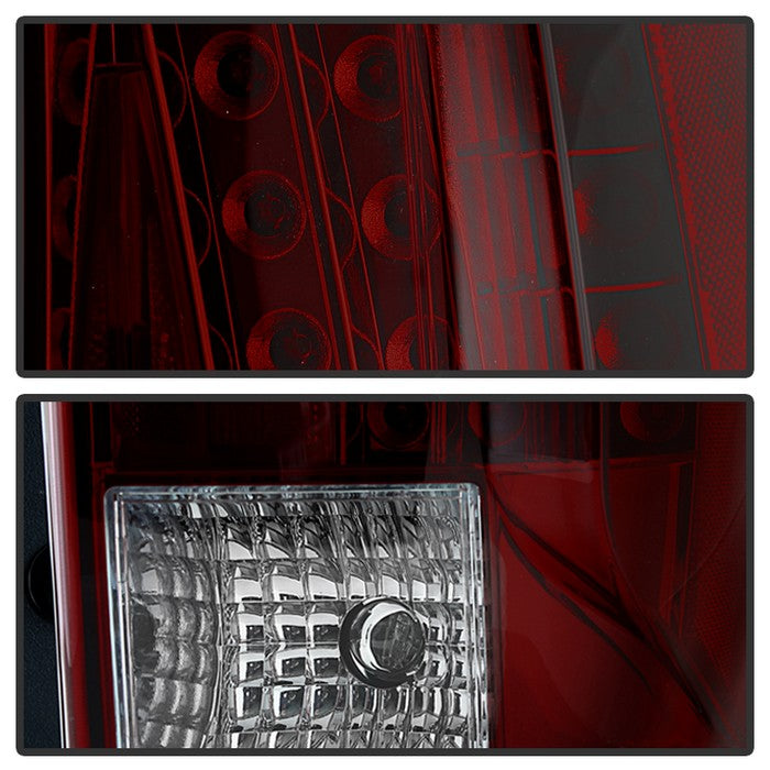SPYDER Xtune Cadillac Escalade 07-14 OE Style Tail Lights Red Smoked ALT-JH-CAESC07-OE-RSM 9030505