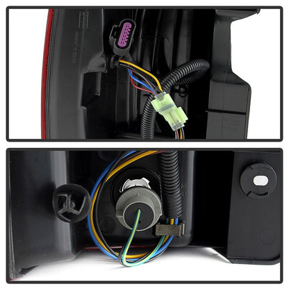 SPYDER Xtune Cadillac Escalade 07-14 OE Style Tail Lights Red Smoked ALT-JH-CAESC07-OE-RSM 9030505