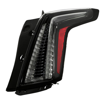 SPYDER xTune 17-19 Cadillac XT5 Sport Full LED Euro Black Tail Light - OE Right (ALT-JH-CAXT517-OE-BK-R) 9948084