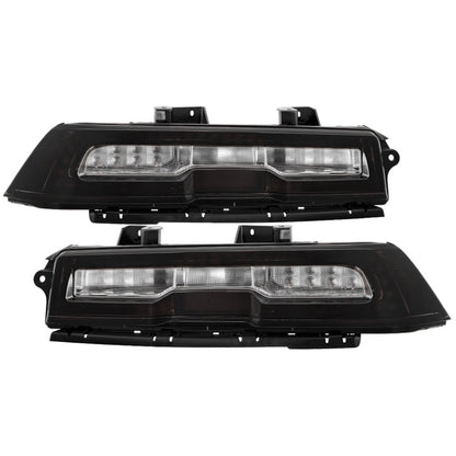 SPYDER xTune 14-15 Chevy Camaro OE Plus Full LED Tail Light - Smoke Clear (ALT-JH-CCAM14-OEP-FLED-SM) 9960321