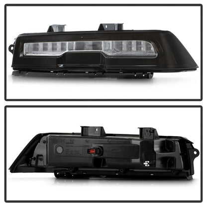 SPYDER xTune 14-15 Chevy Camaro OE Plus Full LED Tail Light - Smoke Clear (ALT-JH-CCAM14-OEP-FLED-SM) 9960321