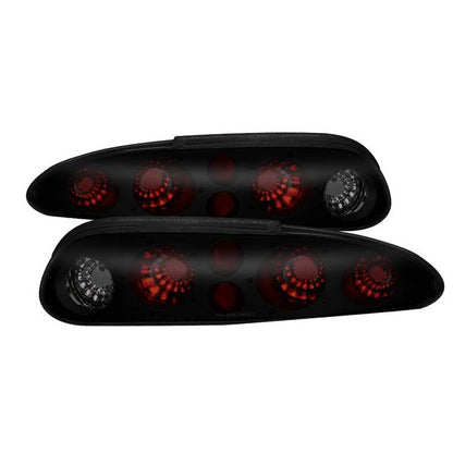 SPYDER xTune Chevy Camaro 93-02 Euro Style Tail Lights - Black Smoked ALT-JH-CCAM98-BSM 9036507