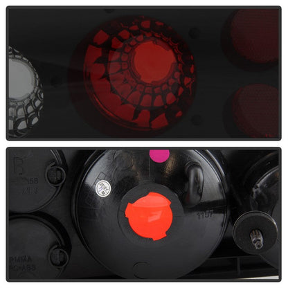 SPYDER xTune Chevy Camaro 93-02 Euro Style Tail Lights - Black Smoked ALT-JH-CCAM98-BSM 9036507