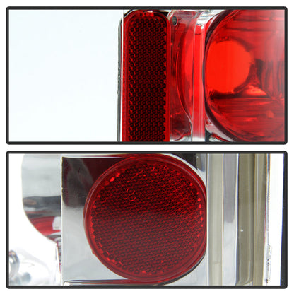 SPYDER xTune Chevy Suburban 73-91 Euro Style Tail Lights - Chrome ALT-JH-CCK73-C 9036521