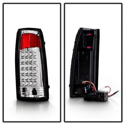 SPYDER Xtune Yukon Denali 99-00 LED Tail Lights Chrome ALT-JH-CCK88-LED-C 9022432