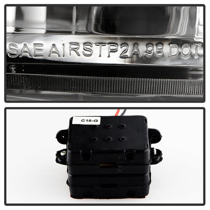 SPYDER Xtune Yukon Denali 99-00 LED Tail Lights Chrome ALT-JH-CCK88-LED-C 9022432