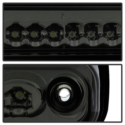 SPYDER Xtune Yukon Denali 99-00 LED Tail Lights w/ 3rd LED Brake Light Smoked ALT-JH-CCK88-LED-SET-SM 9032752