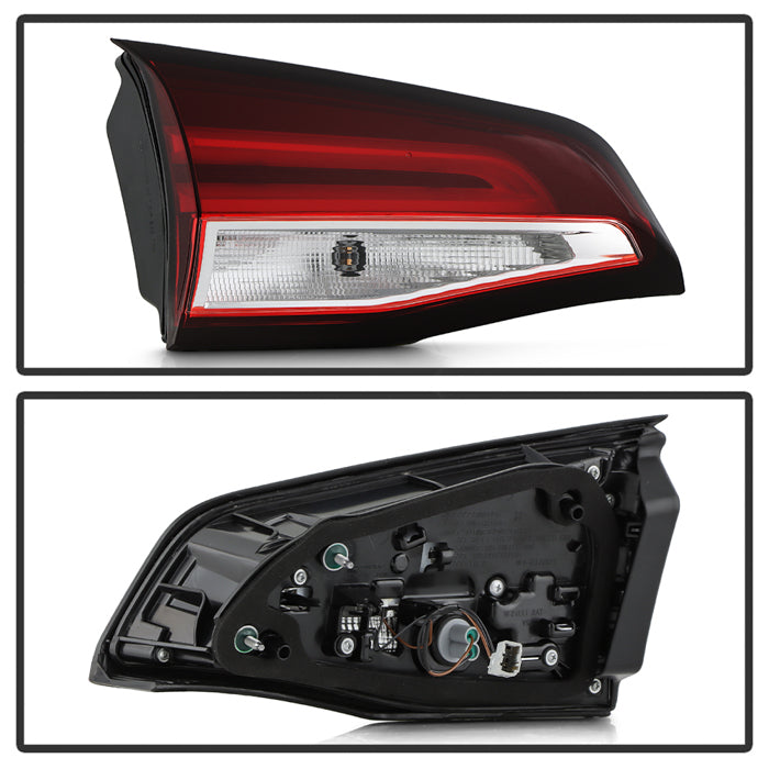 SPYDER xTune 22-24 Chevy Equinox Red/Clear LED Inner Tail light - OE Inner Left (ALT-JH-CEQ22-LED-OE-IL) 9960413