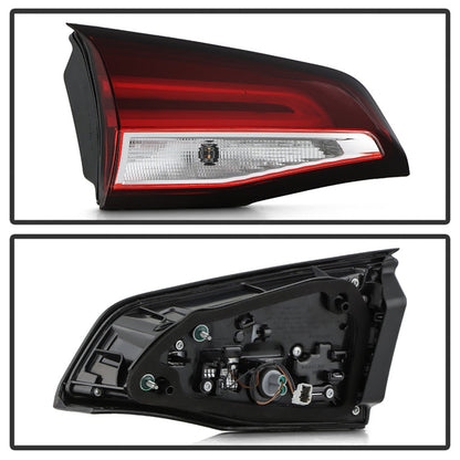 SPYDER xTune 22-24 Chevy Equinox Red/Clear LED Inner Tail light - OE Inner Left (ALT-JH-CEQ22-LED-OE-IL) 9960413