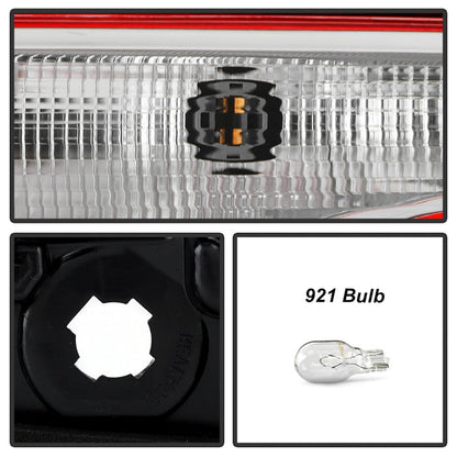 SPYDER xTune 22-24 Chevy Equinox Red/Clear LED Inner Tail light - OE Inner Left (ALT-JH-CEQ22-LED-OE-IL) 9960413