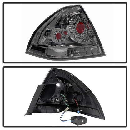 SPYDER Xtune Chevy Impala 06-13 LED Tail Lights Smoked ALT-JH-CIM06-LED-SM 9033735