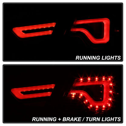 SPYDER xTune 14-18 Chevy Impala (Excl 14-16 Limited) LED Tail Lights - Black (ALT-JH-CIM14-LBLED-BK) 9042140