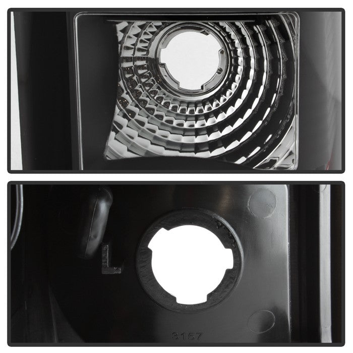 SPYDER xTune Chevy Silverado 1500 03-06 Tail Lights - Light Bar LED - Black ALT-JH-CS03-LBLED-BK 9036811