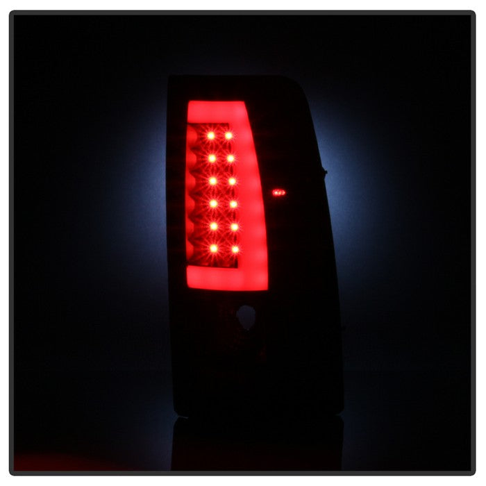 SPYDER xTune Chevy Silverado 1500 03-06 Tail Lights - Light Bar LED - Black ALT-JH-CS03-LBLED-BK 9036811