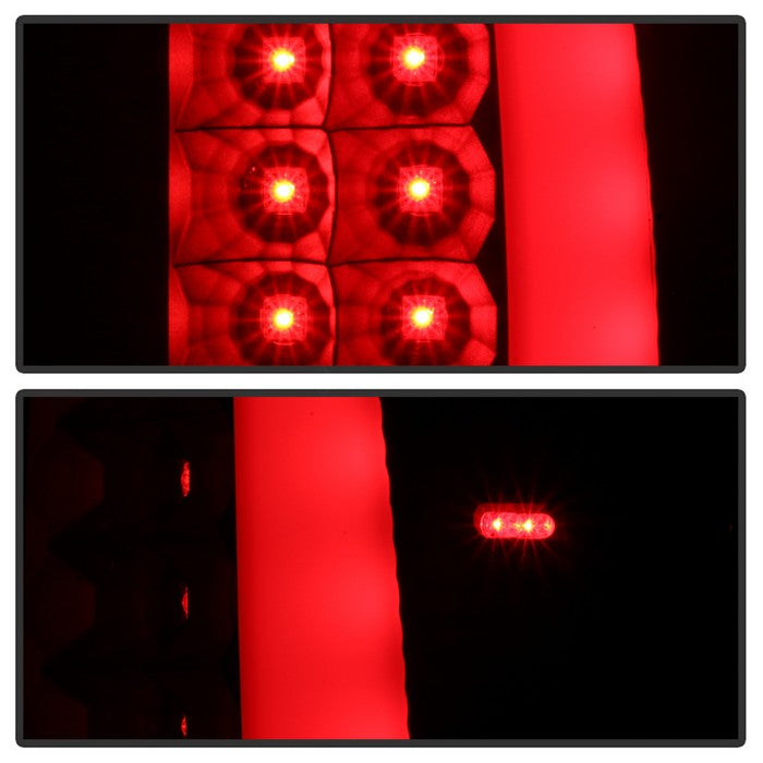 SPYDER xTune Chevy Silverado 1500 03-06 Tail Lights - Light Bar LED - Black ALT-JH-CS03-LBLED-BK 9036811