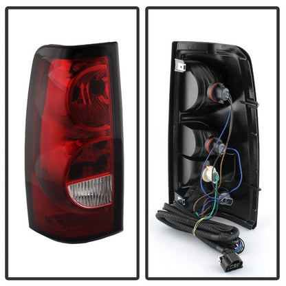 SPYDER xTune 03-06 Chevy Silverado 1500 (w/o Stepside) OEM Tail Light - OEM Left (ALT-JH-CS03-OE-L) 9037955