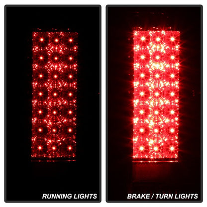 SPYDER Xtune Chevy Silverado 07-13 LED Tail Lights Chrome ALT-JH-CS07-LED-C 5073709