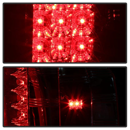 SPYDER Xtune Chevy Silverado 07-13 LED Tail Lights Chrome ALT-JH-CS07-LED-C 5073709