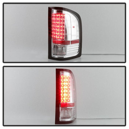 SPYDER Xtune Chevy Silverado 07-13 LED Tail Lights Chrome ALT-JH-CS07-LED-C 5073709