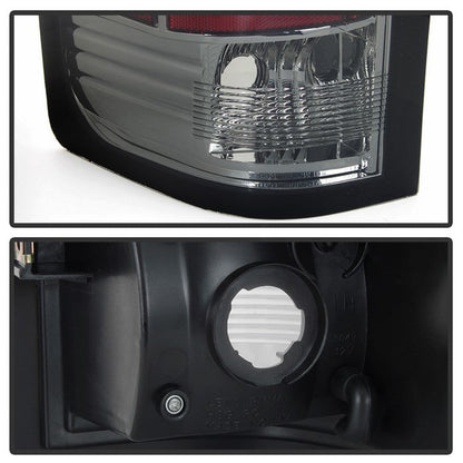 SPYDER Xtune Chevy Silverado 07-13 LED Tail Lights Smoke ALT-JH-CS07-LED-SM 5073723