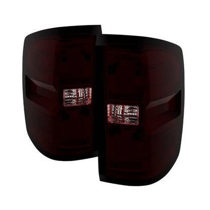 SPYDER Xtune Chevy Silverado 2014-2016 OEM Style Tail Lights -Dark Smoked ALT-JH-CS14-OE-RSM 9031939