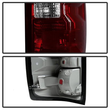 SPYDER Xtune Chevy Silverado 2014-2016 OEM Style Tail Lights -Dark Smoked ALT-JH-CS14-OE-RSM 9031939