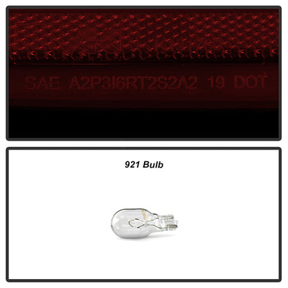 SPYDER 19-20 Chevy Silverado (For Factory Halogen Models) Light Bar LED Tail Light - Red Smoked 9050541