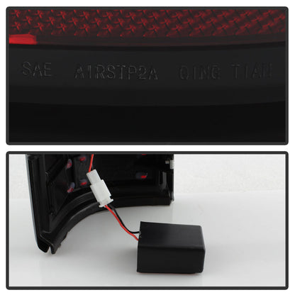 SPYDER xTune 99-02 Chevy Silverado 1500 Light Bar Style LED Tail Lights - Black (ALT-JH-CS99-LBLED-BK) 9036798