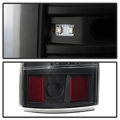 SPYDER xTune 03-06 Chevrolet Silverado 1500 LED Tail Lights - Black (ALT-JH-CSIL03-LED-BK) 9037634