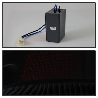SPYDER xTune 99-02 Chevy Silverado 1500 (w/o Stepside) LED Tail Lights - Blk Smoke (ALT-JH-CSIL99-LED-BSM) 9037603
