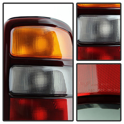 SPYDER Xtune Chevy Suburban TahOE 04-06 Tail Lights w/Out Black Rim- OEM ALT-JH-CSUB04-OE-RAC 9028816