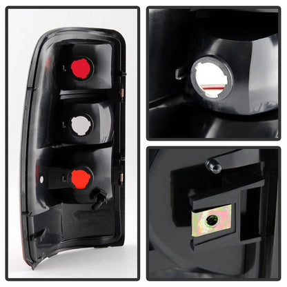 SPYDER Xtune Chevy Suburban TahOE 00-06 OEM Style Tail Lights Red Smoked ALT-JH-CSUB04-OE-RSM 9028823