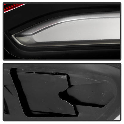 SPYDER 18-21 Chevy Traverse w/ Redline Pkg Black/Clear Full LED Tail Light - OE Outer Left 9957642