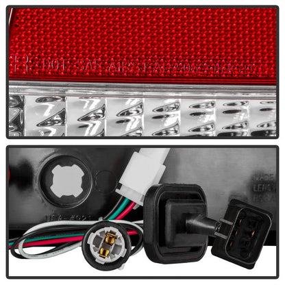 SPYDER Xtune Dodge Charger 06-08 LED Tail Lights Black ALT-JH-DCH05-LED-BK 5070807