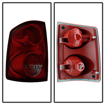 SPYDER Xtune Dodge Dakota 05-10 / Ram Dakota 2011 OEM Style Tail Lights -Red Smoked ALT-JH-DDAK05-OE-RSM 9034015
