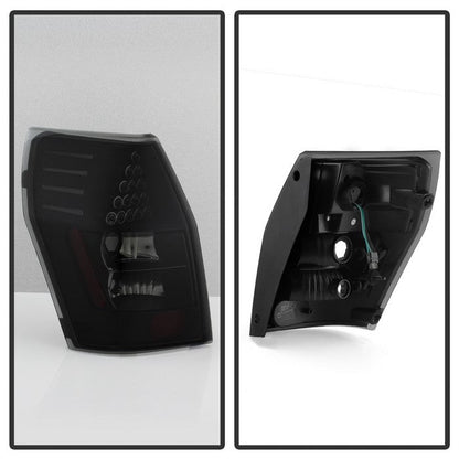 SPYDER xTune Dodge Magnum 05-08 LED Tail Lights - Black Smoked ALT-JH-DMAG05-LED-BSM 9036576