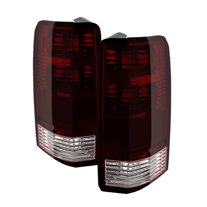 SPYDER Xtune Dodge Nitro 07-11 OEM Style Tail Lights Red Smoked ALT-JH-DNIT07-OE-RSM 9031199