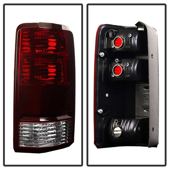 SPYDER Xtune Dodge Nitro 07-11 OEM Style Tail Lights Red Smoked ALT-JH-DNIT07-OE-RSM 9031199