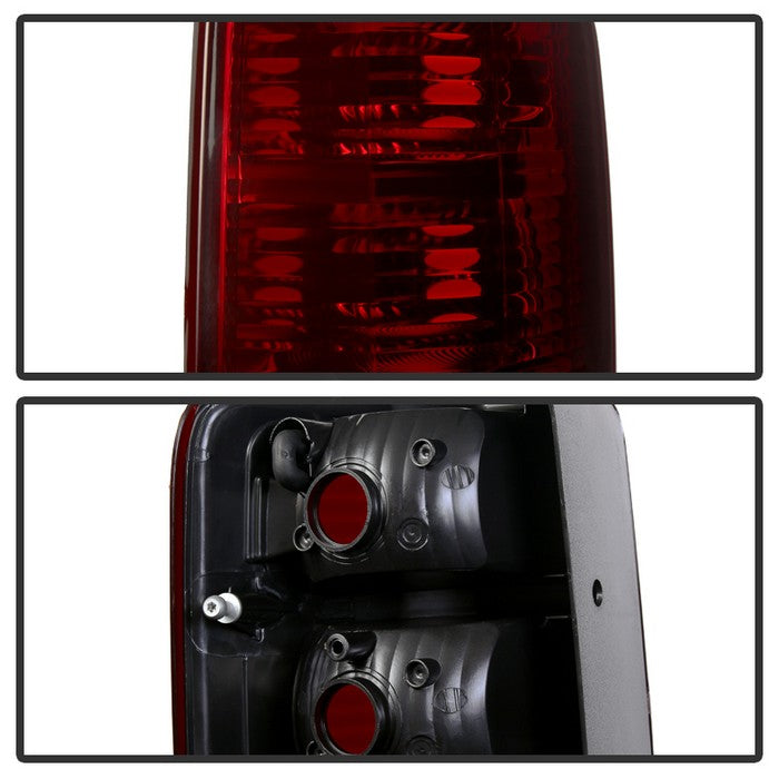 SPYDER Xtune Dodge Nitro 07-11 OEM Style Tail Lights Red Smoked ALT-JH-DNIT07-OE-RSM 9031199