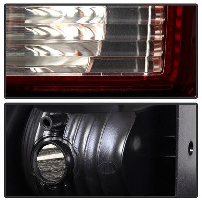 SPYDER Xtune Dodge Nitro 07-11 OEM Style Tail Lights Red Smoked ALT-JH-DNIT07-OE-RSM 9031199