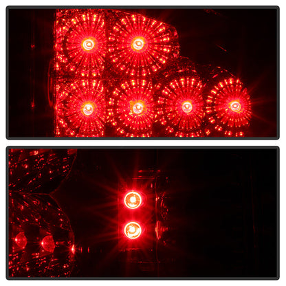 SPYDER Xtune Dodge Ram 07-08 1500 / Ram 07-09 2500/3500 LED Tail Lights Chrome ALT-JH-DR07-LED-C 5073020