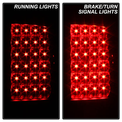 SPYDER Xtune Dodge Ram 1500 09-14 LED Tail Lights Incandescent Model Only Black ALT-JH-DR09-LED-BK 9025587