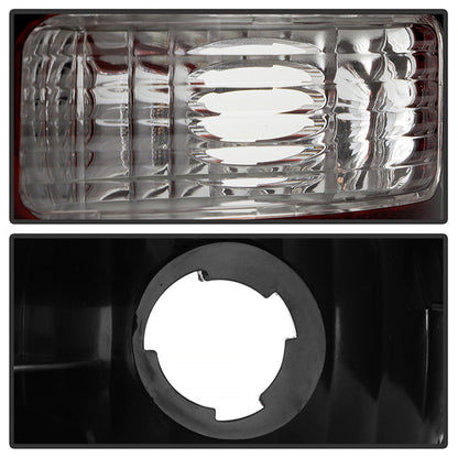 SPYDER Xtune Ford Explorer 02-05 4Door OEM Style Tail Lights Red Smoked ALT-JH-FEX02-OE-RSM 9029837
