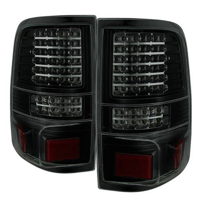 SPYDER Xtune Ford F150 Styleside 04-08 LED Tail Lights Black Smoked ALT-JH-FF15004-LED-G2-BSM 9034886