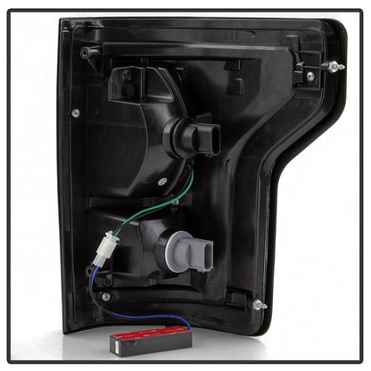 SPYDER xTune 15-17 Ford F-150 (w/Blind Spot Sensor) LED Tail Lights - Black (ALT-JH-FF15015-LBLED-BK) 9043147