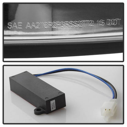 SPYDER xTune 15-17 Ford F-150 (w/Blind Spot Sensor) LED Tail Lights - Chrome (ALT-JH-FF15015-LBLED-C) 9043161