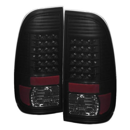 SPYDER Xtune Ford F250/350/450/550 Super Duty 99-07 LED Tail Lights Black Smoke ALT-JH-FF15097-LED-BKSM 9027642