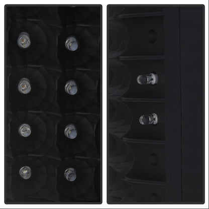 SPYDER Xtune Ford F150 Styleside 97-03 / F250/350/450/550 99-07 LED Tail Lights Black ALT-JH-FF15097-LED-BK 9027635
