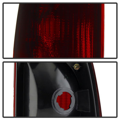 SPYDER Xtune F150 Heritage Styleside 04 OEM Style Tail Lights Red Smoked ALT-JH-FF15097-OE-RSM 9030994